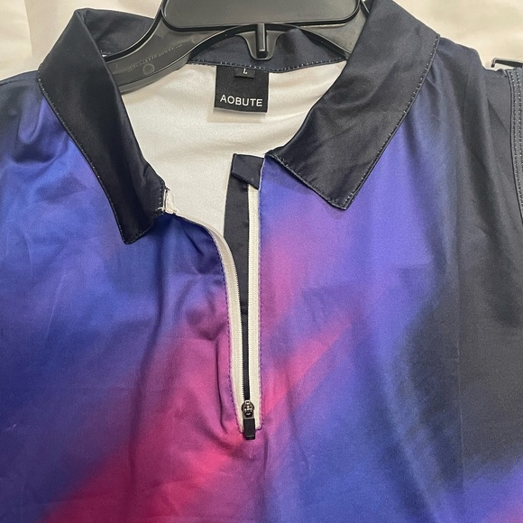 AOBUTE Womens Golf/Tennis Dress Sleeveless Size Large Tie Dye NWOT - Picture 3 of 10